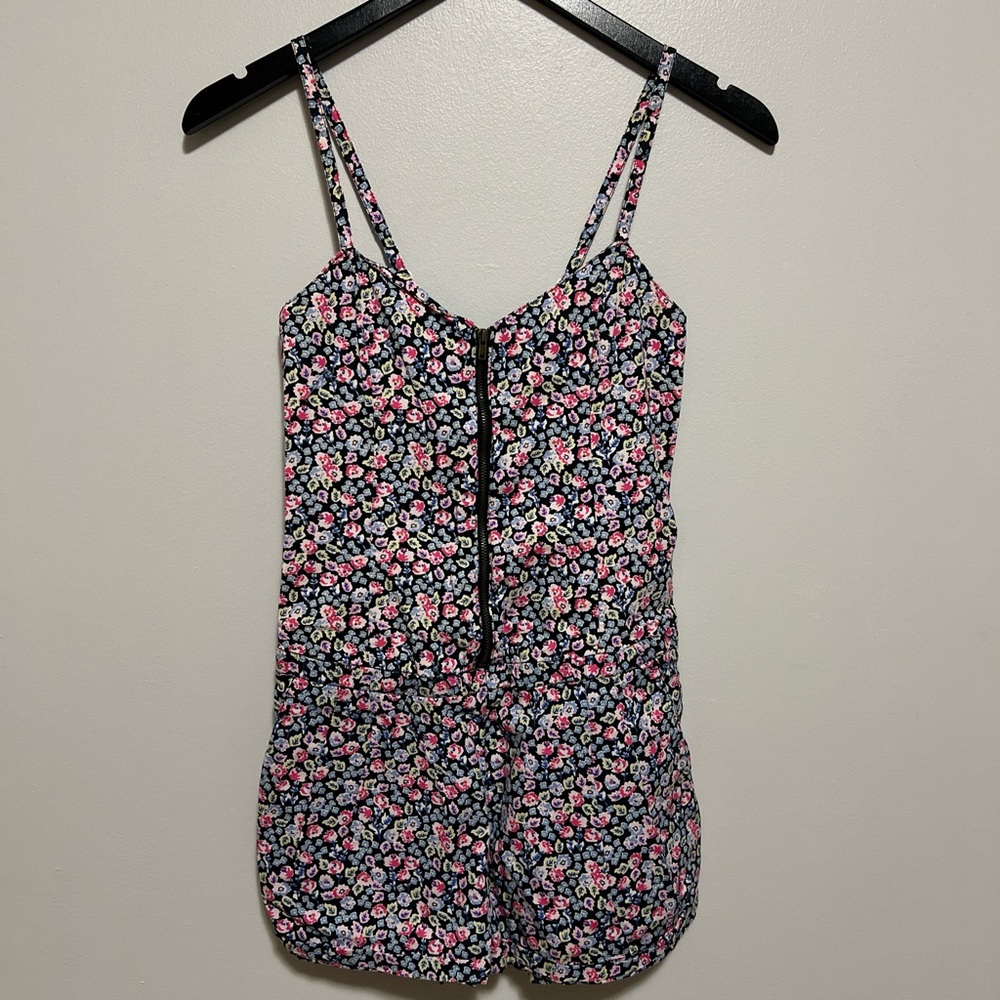H&M floral print romper size 6